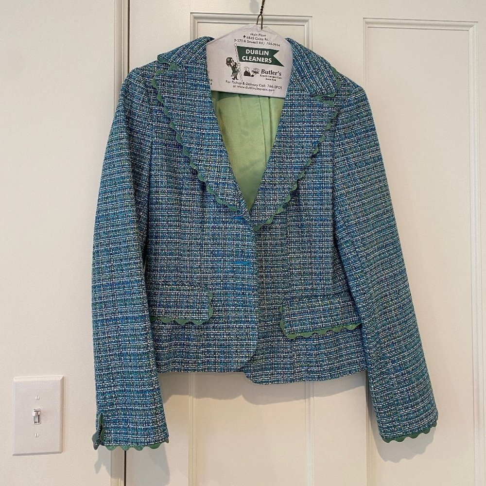 Nanette Lepore tweed blazer